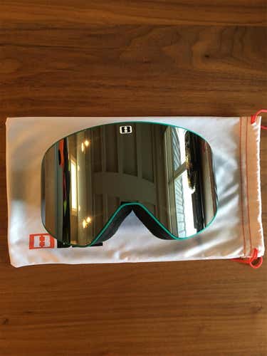 Turquoise Bliz Ski Goggles