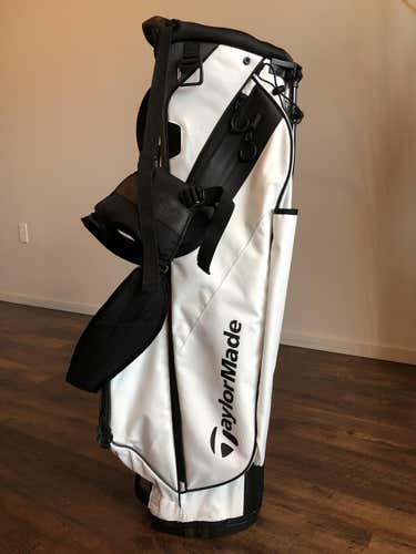 TaylorMade Flextech Lite Stand/Carry Bag-2017-White/Black