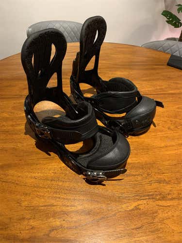 Men's Large Burton Cartel All Mountain Snowboard Bindings