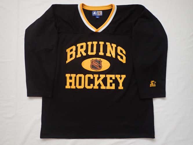 VTG Eastern Conference Championship Boston Bruins NHL Throwback Starter Jersey