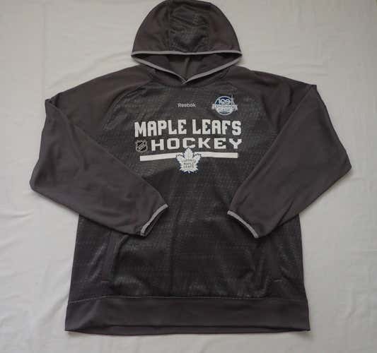Toronto Maple Leafs Centennial Classic NHL Team Issued Pro Stock Hoodie Size XL