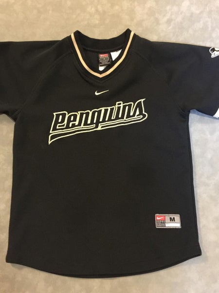 Hockey Season's Here! Pittsburgh Pen's Black Youth Medium Nike Gameday Shirt