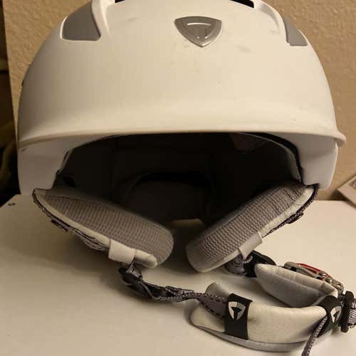 White Women's Medium/Large Briko Mongibello Helmet