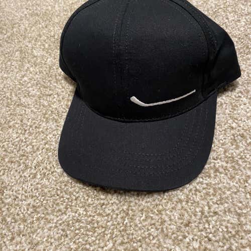 Black Hockey Stick Hat By GoodWood hockey Brand New