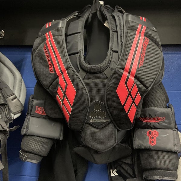Senior Large Vaughn Velocity VE8 Pro Carbon Pro Stock Goalie Chest Protector