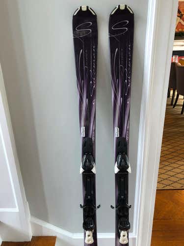 Women's 2011 Salomon All Mountain Origins Amber Skis With Bindings
