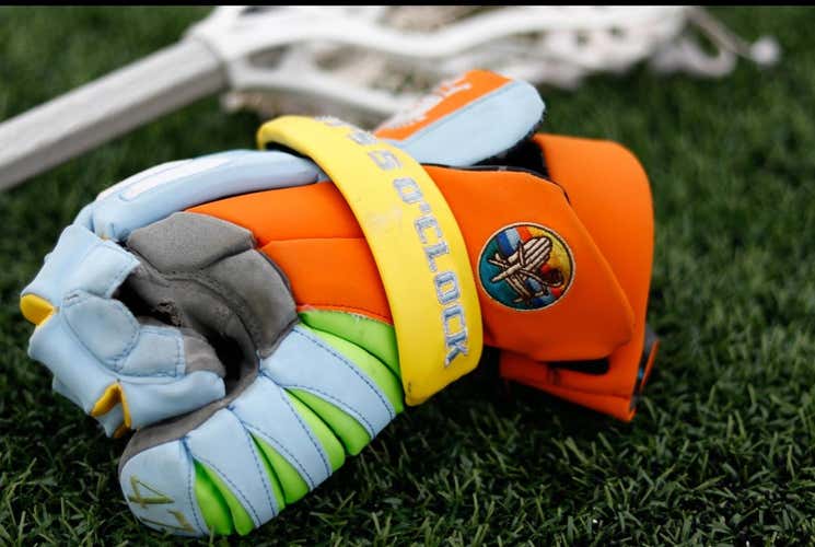 Custom Parrotheads Brine King IV Lacrosse Gloves 13"