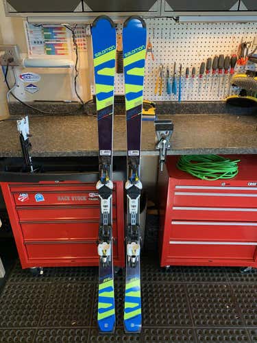 Men's 2017 Salomon Racing S Lab (Atomic S9) Skis With Bindings Max Din 16