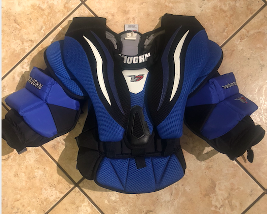 Vaughn Velocity 7 XR Junior Med/Lg Goalie Chest and Arm Protector