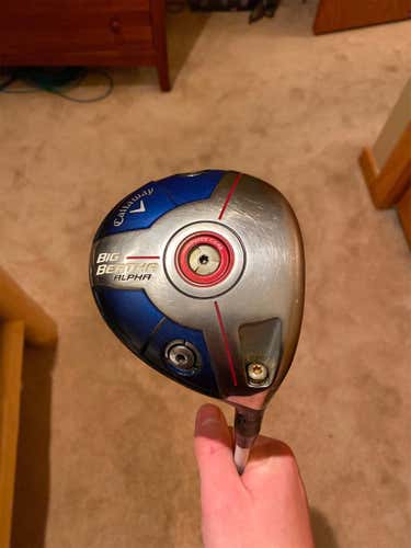 Men's Right Handed Big Bertha Alpha Stiff Flex Loft 10.5 Driver- LIKE NEW