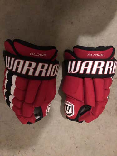 New Jersey Devils Warrior franchise gloves