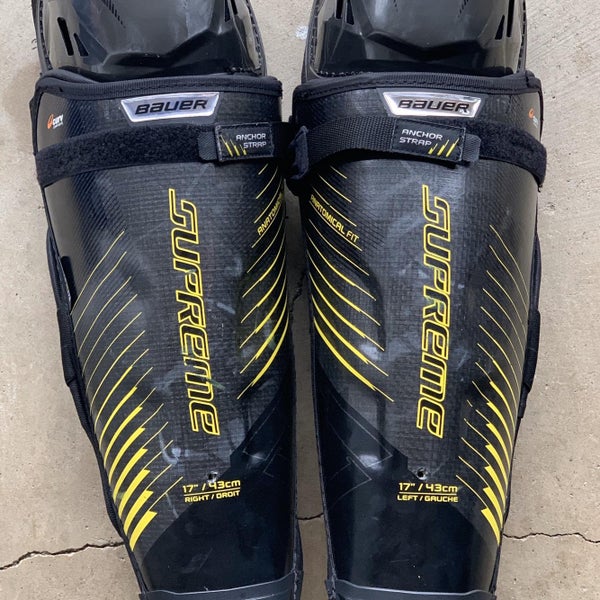 Senior Bauer Supreme 1S Shin Pads 17”