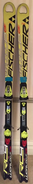 Unisex 2016 Fischer Racing RC4 World Cup GS, 165cm, Skis With Bindings