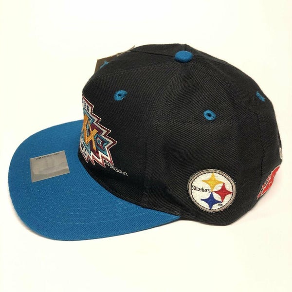 NEW Vintage 90s Super Bowl 30 Steelers Cowboys Hat Adjustable NFL XXX Cap  NWT