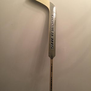 2 New Senior Sher-Wood HOF 9950  Goalie Stick 27" PP41  FULL RIGHT