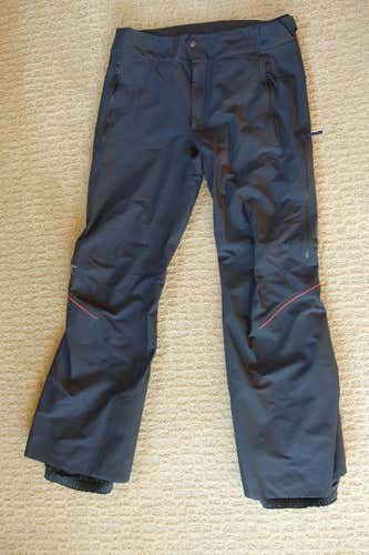 Men's Arc'teryx Gore-Tex Pro Shell Ski Pants - Waist 32 Inches - Black - Used 4X