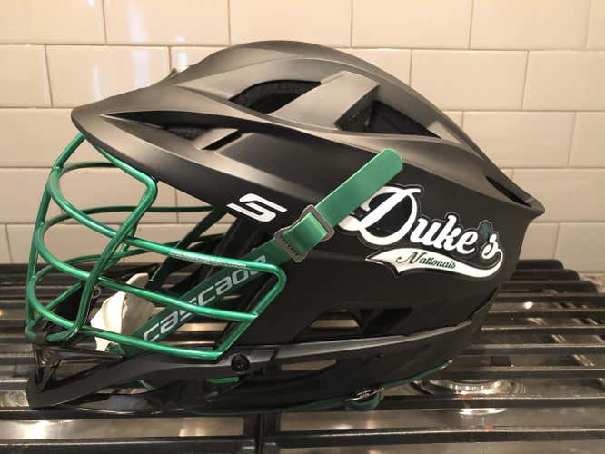 Black New Adult Player Cascade S Helmet