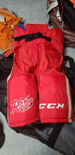 Detroit Red Wings Winter Classic Game-Worn Hockey Pants
