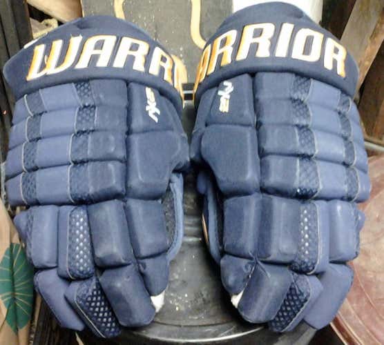 Blue Senior Warrior Dynasty AX2 Gloves 15"