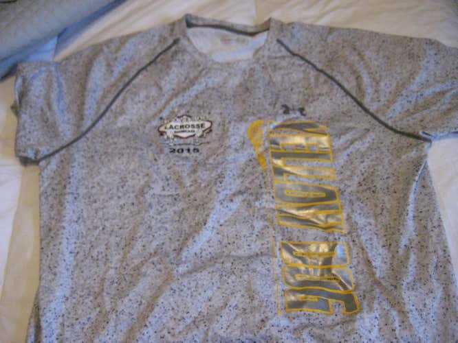 Under Armour Yellow Dog Lax Vegas team jersey shirt L large