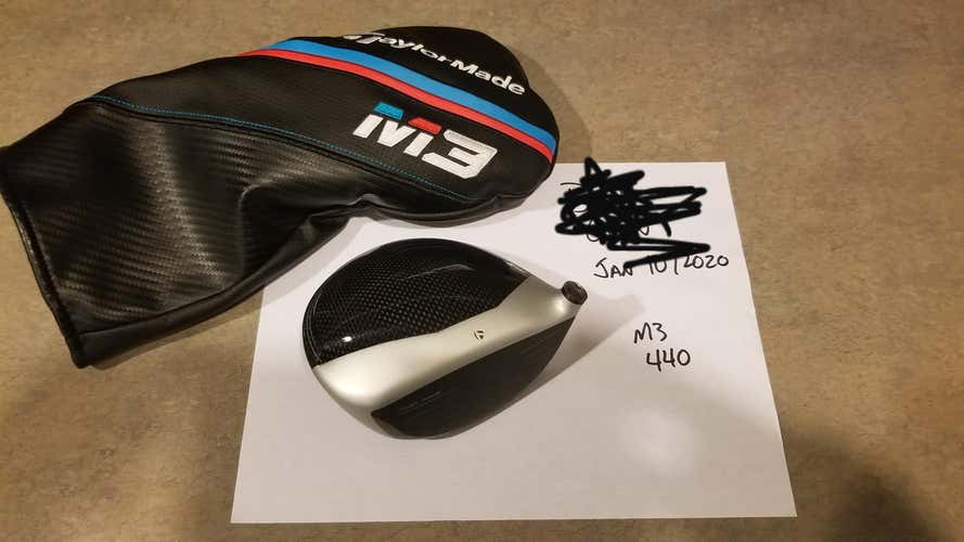 TaylorMade M3 440 Driver Head 9*