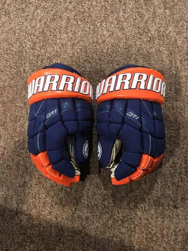 Blue Senior Warrior QR1 14" Pro Stock Gloves