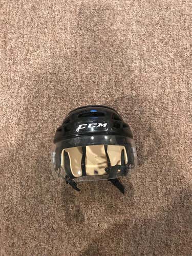 Black  Medium CCM Vector V08 Pro Stock Helmet
