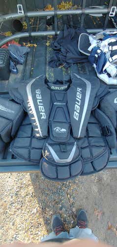 Senior Medium Bauer Reactor 7000 Goalie Chest and Arm Protector Goalie Chest Protector