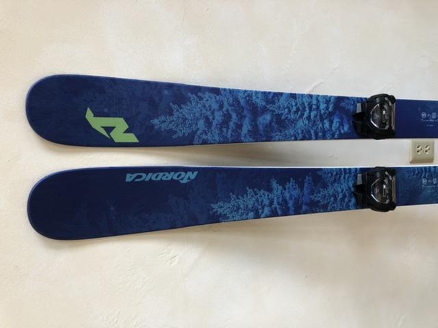 New Women's Nordica All Mountain Santa Ana 93 Skis With Bindings Max Din 11