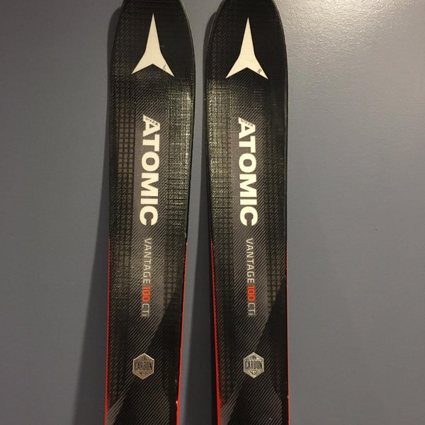 Atomic Vantage 100 CTI 2018 All Mountain Skis With 4FRNT Adrenalin All Terrain / Touring Bindings