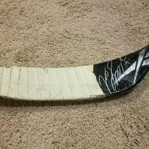 JASON SPEZZA 09'10 Signed Ottawa Senators Game Used Hockey Stick NHL COA