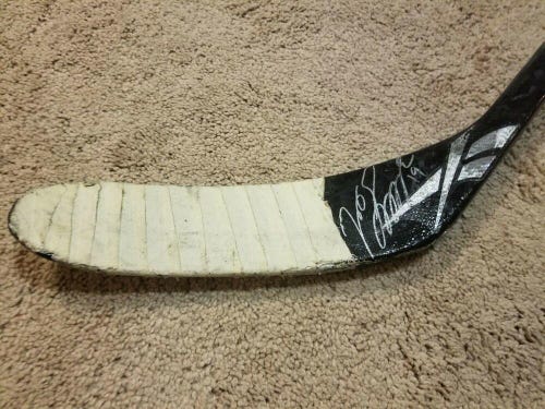JASON SPEZZA 09'10 Signed Ottawa Senators Game Used Hockey Stick NHL COA