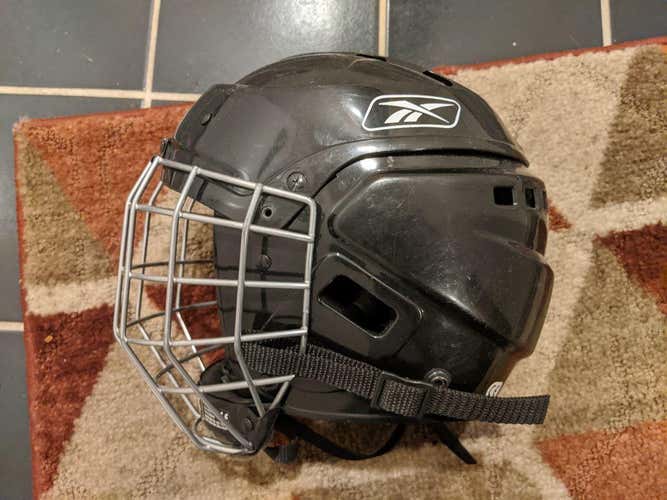 Black Medium Reebok 3K Helmet