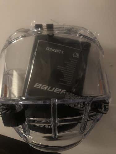 New Junior Medium Bauer Concept 3 Full Shield Shield