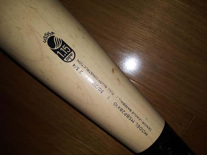 USSSA Certified Marucci Alloy Posey28 Bat (-10) 20 oz 30"