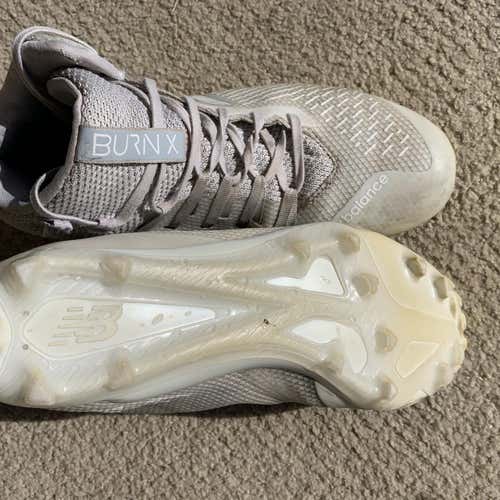 White Men's Molded Cleats New Balance Burn X
