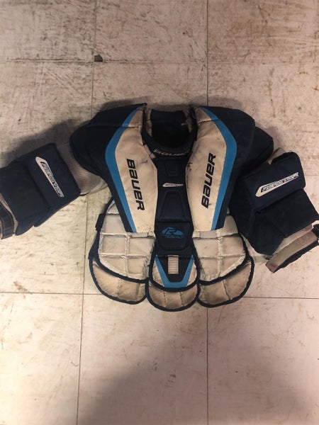 Intermediate Medium Bauer Reactor 7000 Goalie Chest and Arm Protector Goalie Chest Protector