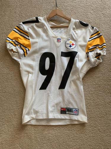 Steelers Kendrell Bell Game Cut Jersey