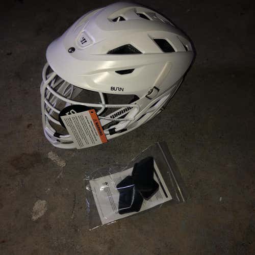 White New Warrior Burn Helmet