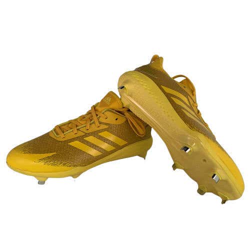 Adidas Adizero Afterburner V Dipp G28314 Yellow Cleats Size 9 (display model)