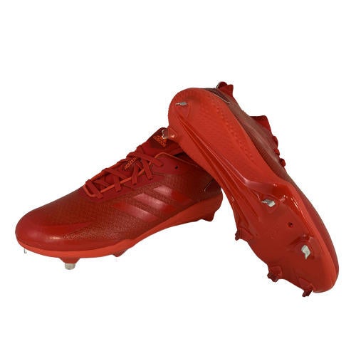 Adidas Adizero Afterburner V Dipp G28318 Red Cleats Size 9 (display model)