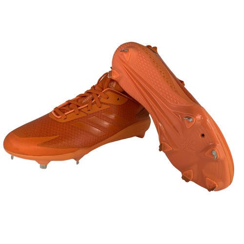 Adidas Adizero Afterburner V Dipp G28315 Orange Cleats Size 9 (display model)