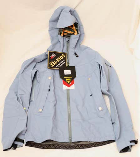 Lot of 2 Women's Medium Black Crows Jackets- 1 x Gray (light Purplish Tint), 1x Blue