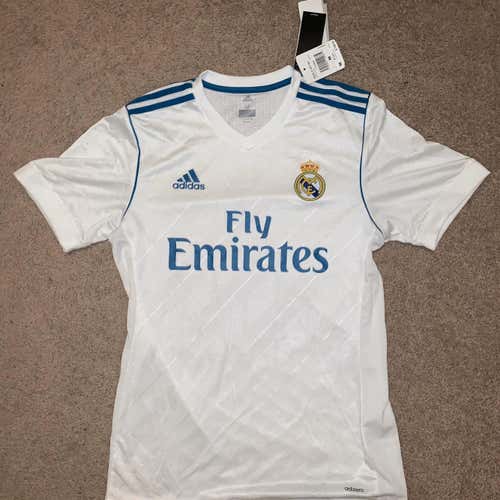 2017 Real Madrid Authentic Home Jersey Tag On
