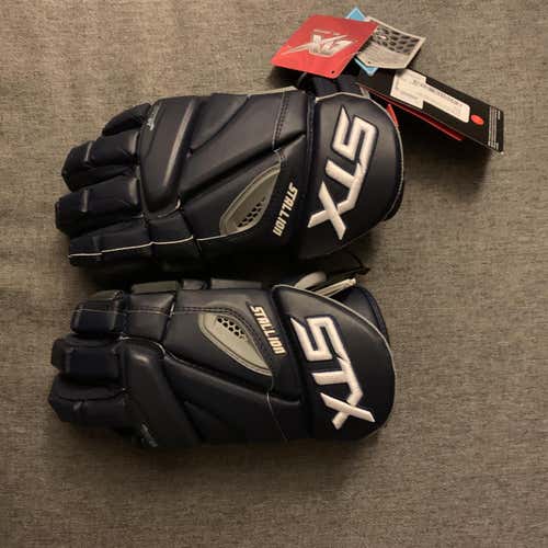 Navy STX Stallion 500 13" Gloves