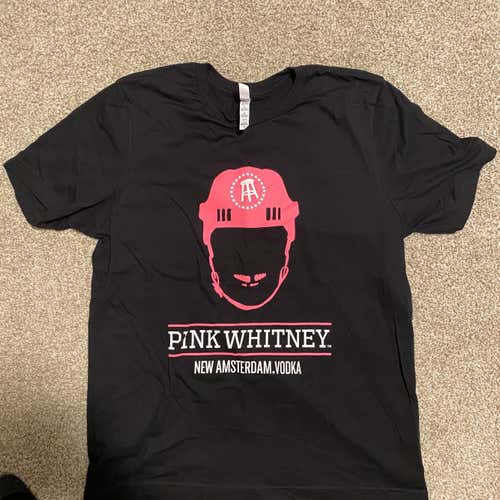 Spittin Chiclets Pink Whitney XL T-shirt (Best Hockey Podcast) Barstool Sports