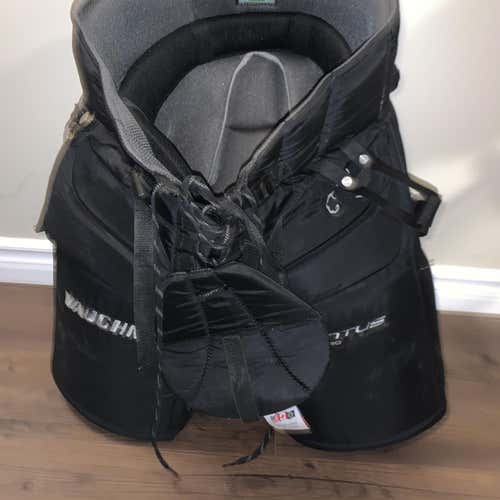Black Senior Medium Vaughn Ventus SLR Pro  Hockey Goalie Pants
