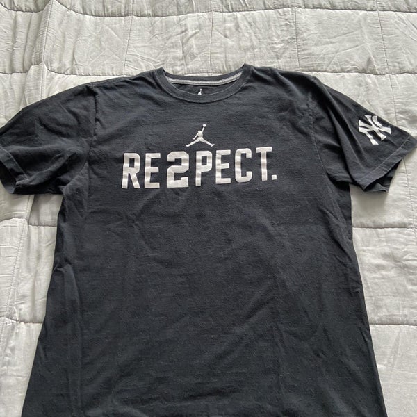 Black RE2PECT Shirt (Jeter, NY Yankees)