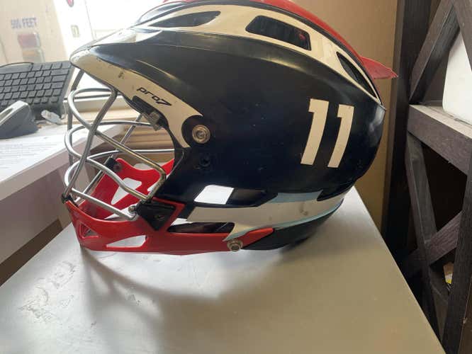 Blue Adult Player Cascade Pro7 Helmet