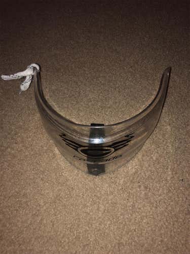 Cascade Clear Lacrosse Goalie Throat Protector